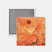 Marchen, populair schilderij Paul Klee Magneet (Voorkant / Achterkant)