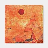 Marchen, populair schilderij Paul Klee Magneet (Voorkant)