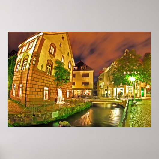 Märchenstadt Freiburg Poster (Voorkant)