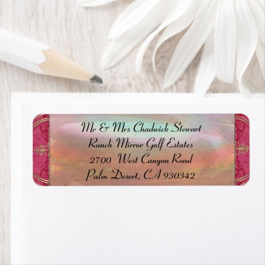 Marchenvoie 3/4" x 2 1/4" etiket (Insitu)