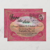 Marchenvoie Bewaar de datum Aankondigingskaart (Voorkant / Achterkant)