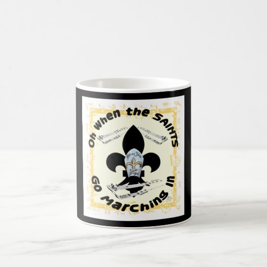 Marcheren in koffiemok (Center)