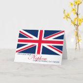 marcheren passeren parade gefeliciteerd neef kaart (Gele Bloem)