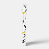Marcherende bariton Muzieknoten Treble Clefs Case-Mate iPhone Case (Achterkant / Rechts)