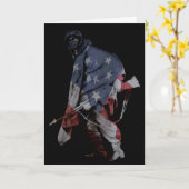 marcherende militair: de dag van de gelukkige kaart (Gele Bloem)