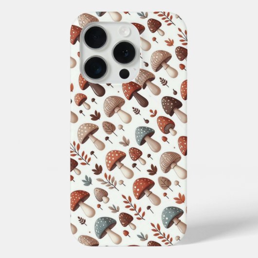 marcherende paddenstoelen Case-Mate iPhone case (Achterkant)