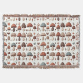 marcherende paddenstoelen deken (Voorkant)