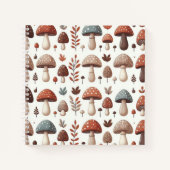 marcherende paddenstoelen notitieboek (Voorkant)