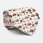 marcherende paddenstoelen stropdas (Opgerold)