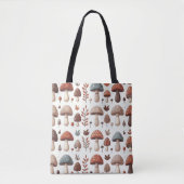 marcherende paddenstoelen tote bag (Voorkant)