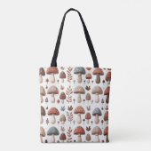 marcherende paddenstoelen tote bag (Achterkant)