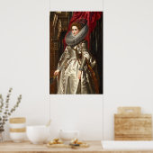 Marchesa Brigida Spinola Doria - Rubens Fine Art Poster (Keuken)