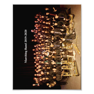 Marching Band 2019-2020 Foto Afdruk