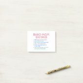 Marching Band - Band Mam Gezegden Post-it® Notes (Op bureau)