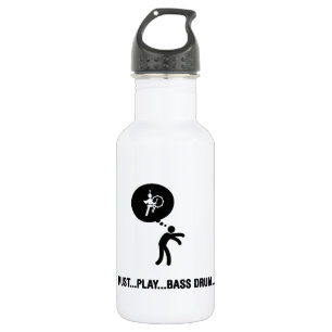 Marching Band - Bass Drum Waterfles
