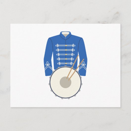 Marching Band Briefkaart (Voorkant)