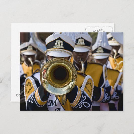 Marching Band Briefkaart (Voorkant / Achterkant)