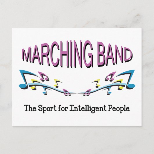 Marching Band Briefkaart (Voorkant)