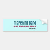 Marching Band Bumpersticker (Voorkant)