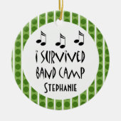 Marching Band Camp Personalized Ornament (Voorkant)