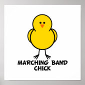 Marching Band Chick Poster (Voorkant)