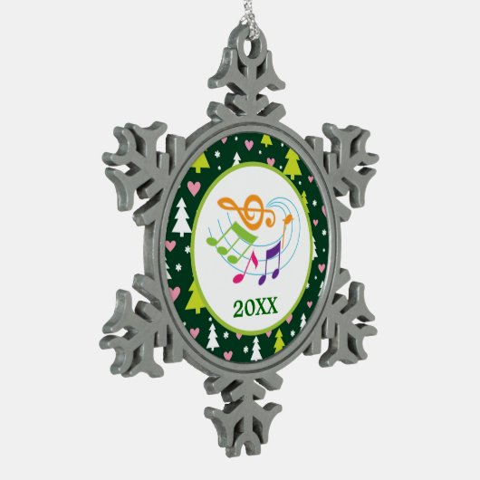 Marching Band Choir School Music Ornament (Links)