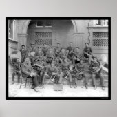 Marching Band Claflin University 1898 Poster (Voorkant)