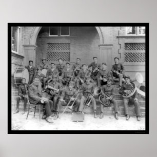 Marching Band Claflin University 1898 Poster
