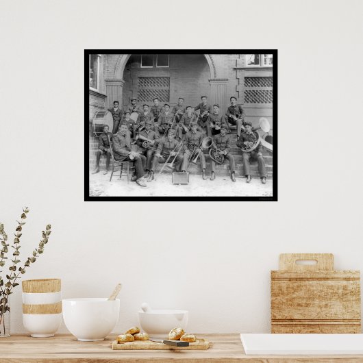 Marching Band Claflin University 1898 Poster (Keuken)