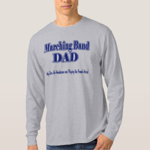 Marching Band Dad / Franse hoorn T-shirt