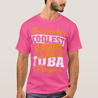 Marching Band De coolste tubaspeler ter wereld Tub T-shirt