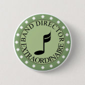 Marching Band Director Button (Voorkant)