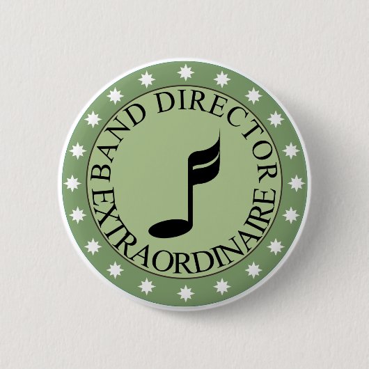 Marching Band Director Button (Voorkant)