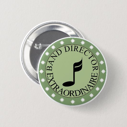 Marching Band Director Button (Voorkant /achterkant)