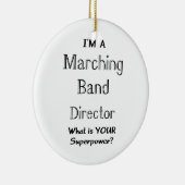 Marching band director keramisch ornament (Rechts)
