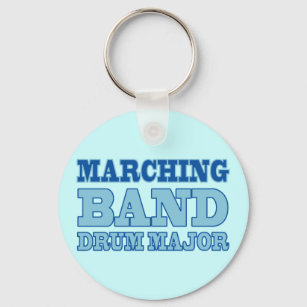 Marching Band Drum Major Sleutelhanger