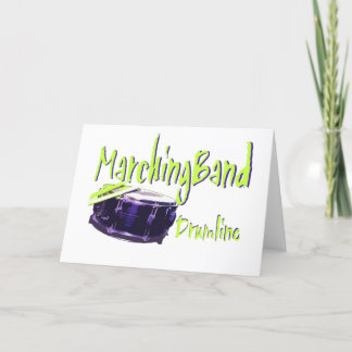 Marching Band Drumline Kaart