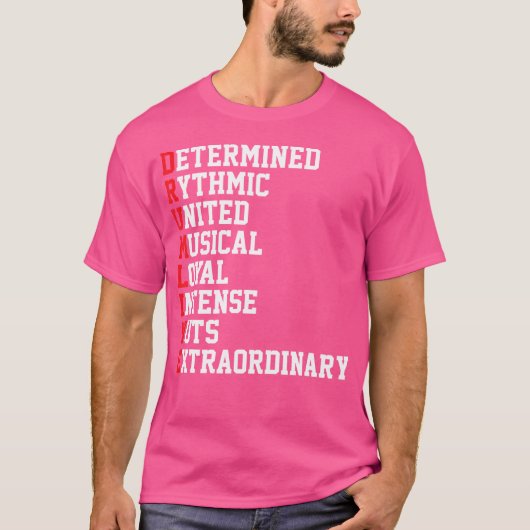 Marching Band Drumline T-shirt (Voorkant)