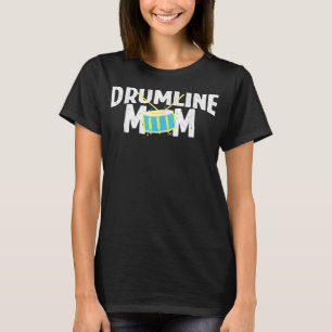 Marching Band Drums Drumline mama T-shirt