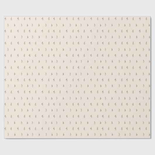 Marching Band  Easter Bunnies Cadeaupapier (Vlak)