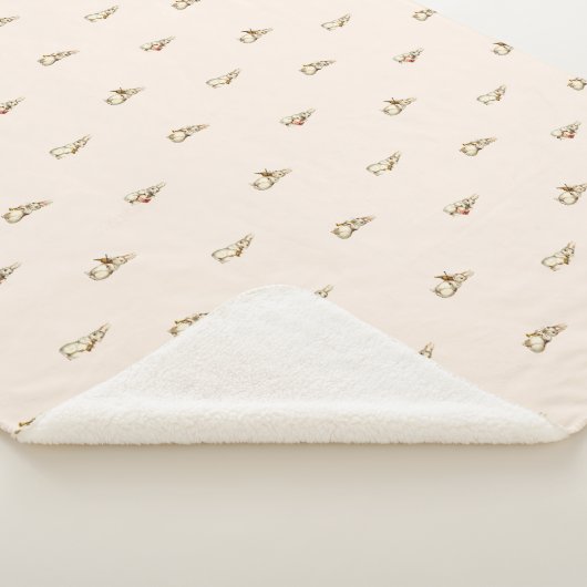 Marching Band Easter Bunnies Sherpa Deken (3/4)