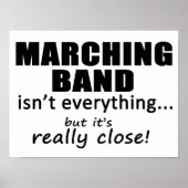 Marching Band Echt dichtbij Poster (Voorkant)