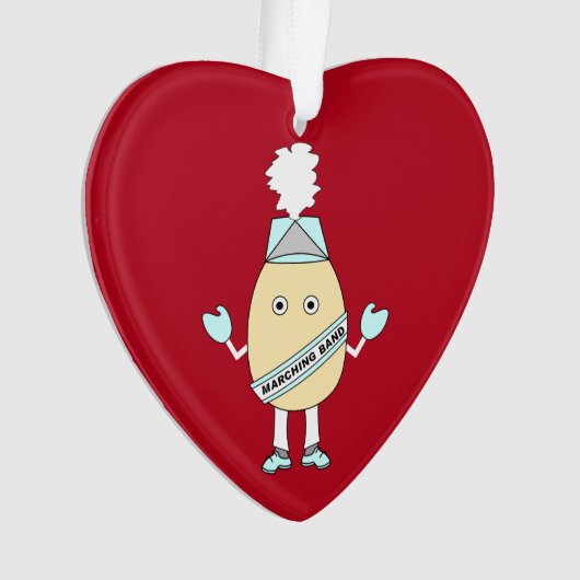 Marching Band Egghead Ornament (voorkant)
