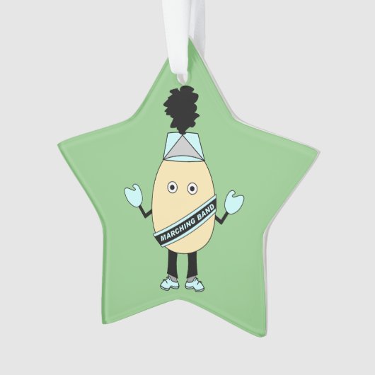Marching Band Egghead Ornament (voorkant)
