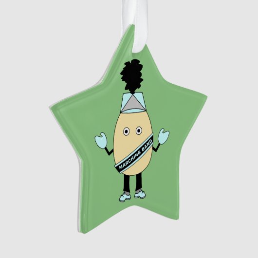 Marching Band Egghead Ornament (voorkant)