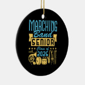 Marching Band Eindexamenklas 2026 Keramisch Ornament (Rechts)