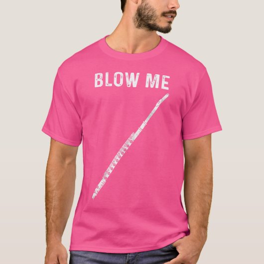 Marching Band Flute T-shirt (Voorkant)