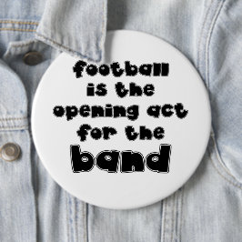 Marching Band Football Opening Act for the Band Ronde Button 6,0 Cm