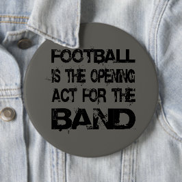 Marching Band Football Opening Act for the Band Ronde Button 6,0 Cm