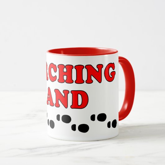 Marching Band Footprint Mok (Voorkant rechts)